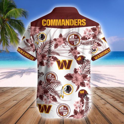 Washington CommandersNFL Floral Hawaii Shirt Gift