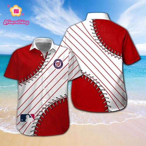 Official Washington Nationals Hawaiian Shirt #11 - Limited Edition MLB Gear