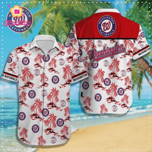 Washington Nationals MLB Hawaiian Shirt - Perfect Gift for Men and Women