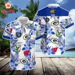 Official Wisconsin Badgers Green Bay Packers Brewers & Bucks Hawaiian Shirt – Perfect Sports Fan Gift Official Wisconsin Badgers Green Bay Packers Brewers & Bucks Hawaiian Shirt – Perfect Sports Fan Gift
