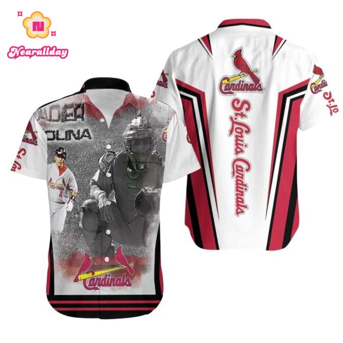 Yadier Molina St Louis Cardinals Catcher Legend Hawaiian Shirt