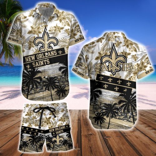 New Orleans Saints Hawaiian Shirt And Beach Short – Gift for Men Women