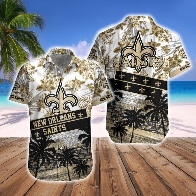 New Orleans Saints Hawaiian Shirt And Beach Short – Gift for Men Women