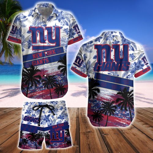 New York Giants Hawaiian Shirt And Beach Short – Gift for Men Women