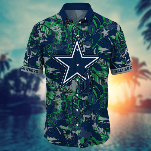 Dallas Cowboys NFL Flower Hawaii Shirt And Tshirt For Fans, Summer Football Shirts Gift
