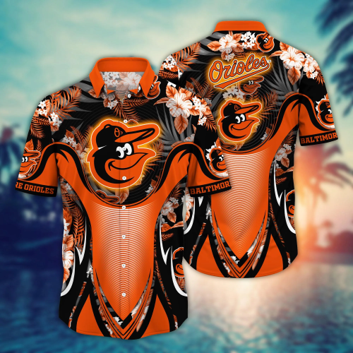 Baltimore Orioles MLB Flower Hawaii Shirt & Tshirt: Summer Football Gift for Fans