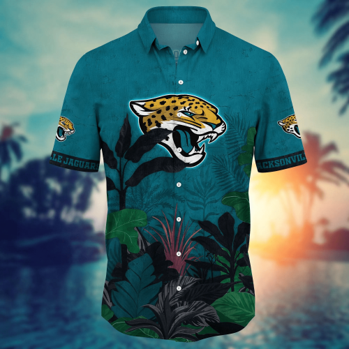 Jacksonville Jaguars NFL Flower Hawaii Shirt And Tshirt For Fans, Summer Football Shirts Gift