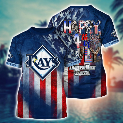 Tampa Bay Rays MLB Hawaii Shirt – Independence Day & Summer Gift