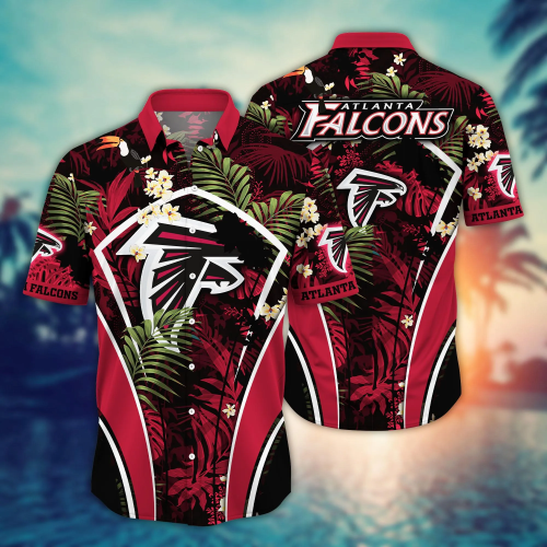 Atlanta Falcons NFL Flower Hawaii Shirt And Tshirt For Fans, Summer Football Shirts Gift