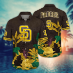 San Diego Padres MLB Flower Hawaii Shirt & Tshirt – Summer Football Fan Gift San Diego Padres MLB Flower Hawaii Shirt & Tshirt – Summer Football Fan Gift