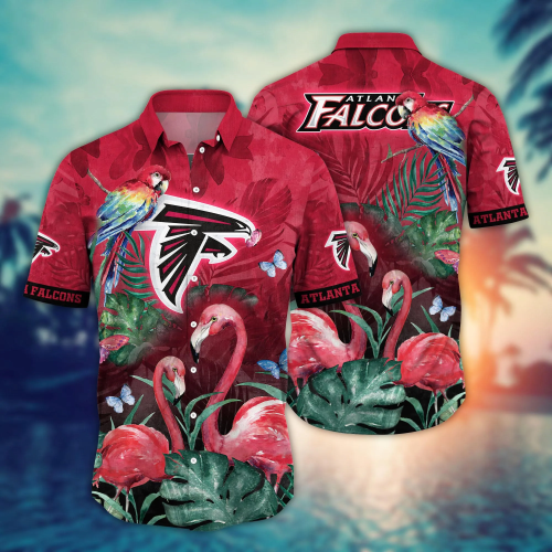 Atlanta Falcons NFL Flower Hawaii Shirt And Tshirt For Fans, Summer Football Shirts Gift