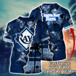 Tampa Bay Rays MLB Flower Hawaii Shirt and T-Shirt – Custom Summer Football Gift for Fans Tampa Bay Rays MLB Flower Hawaii Shirt and T-Shirt – Custom Summer Football Gift for Fans