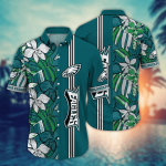 Philadelphia Eagles NFL Flower Hawaii Shirt And Tshirt For Fans, Summer Football Shirts Gift