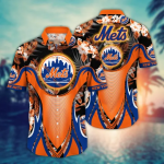 New York Mets MLB Flower Hawaii Shirt & Tshirt – Summer Football Fans Gift