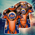 New York Mets MLB Flower Hawaii Shirt & Tshirt – Summer Football Fans Gift