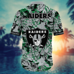 Las Vegas Raiders NFL Flower Hawaii Shirt And Tshirt For Fans, Summer Football Shirts Gift