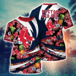 Boston Red Sox MLB Flower Hawaii Shirt & Tshirt: Perfect Summer Football Gift for Fans