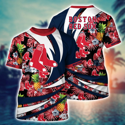 Boston Red Sox MLB Flower Hawaii Shirt & Tshirt: Perfect Summer Football Gift for Fans