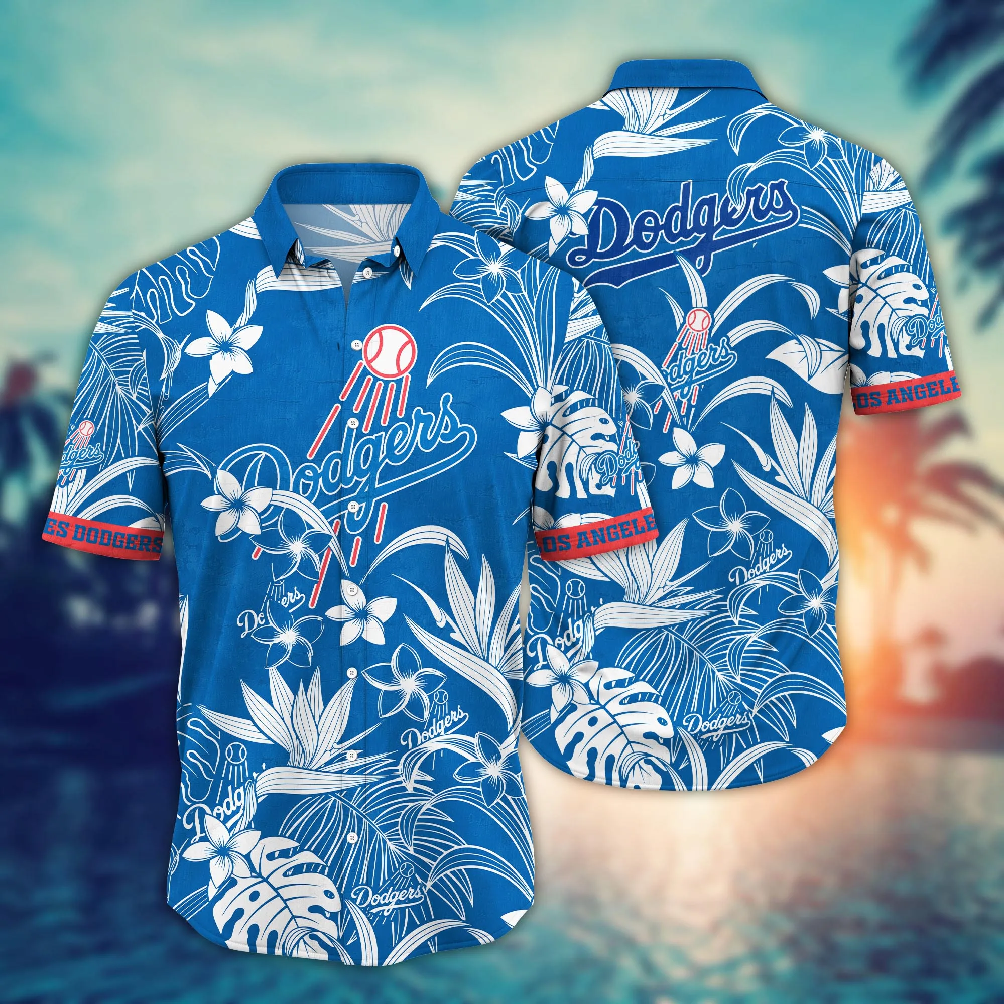 Los Angeles Dodgers MLB Flower Hawaii Shirt & Tshirt – Perfect Summer Football Gift Los Angeles Dodgers MLB Flower Hawaii Shirt & Tshirt – Perfect Summer Football Gift