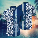 Seattle Mariners MLB Flower Hawaii Shirt & Tshirt for Fans – Summer Football Shirts Gift