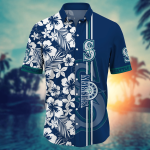 Seattle Mariners MLB Flower Hawaii Shirt & Tshirt for Fans – Summer Football Shirts Gift