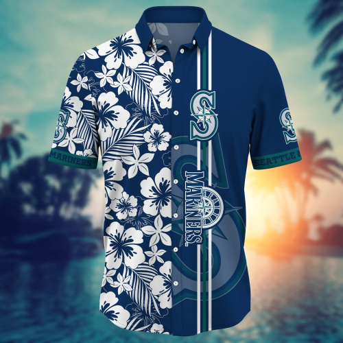 Seattle Mariners MLB Flower Hawaii Shirt & Tshirt for Fans – Summer Football Shirts Gift