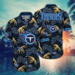 Tennessee Titans NFL Flower Hawaii Shirt And Tshirt For Fans, Summer Football Shirts Gift