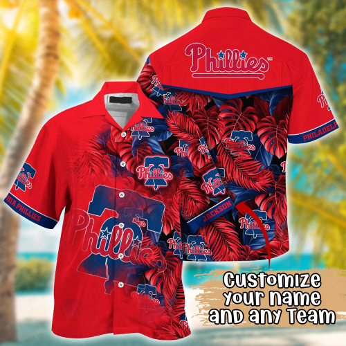 Philadelphia Phillies MLB Summer Hawaii Shirt & TShirt - Custom Football Gift