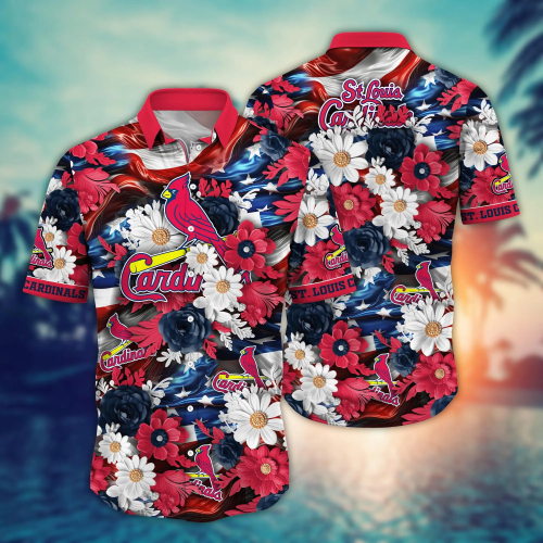 St Louis Cardinals MLB Hawaii Shirt: Perfect Independence Day & Summer Gift