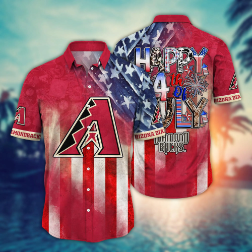 Arizona Diamondbacks Independence Day MLB Hawaii Shirt - Summer Gift