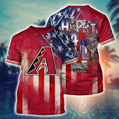Arizona Diamondbacks Independence Day MLB Hawaii Shirt – Summer Gift