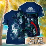 Seattle Mariners MLB Summer Hawaii Shirt & TShirt – Custom Football Shirts Gift