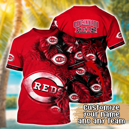Cincinnati Reds MLB Summer Hawaii Shirt & T-Shirt – Custom Football Shirts Gift