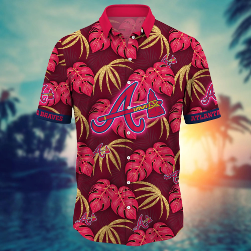 Atlanta Braves MLB Flower Hawaii Shirt & Tshirt: Summer Football Fan Gift