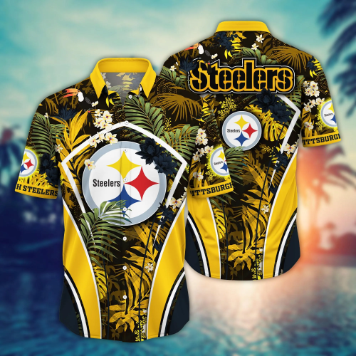 Pittsburgh Steelers NFL Flower Hawaii Shirt And Tshirt For Fans, Summer Football Shirts Gift