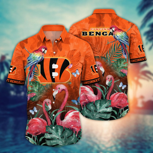 Cincinnati Bengals NFL Flower Hawaii Shirt And Tshirt For Fans, Summer Football Shirts Gift