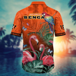 Cincinnati Bengals NFL Flower Hawaii Shirt And Tshirt For Fans, Summer Football Shirts Gift