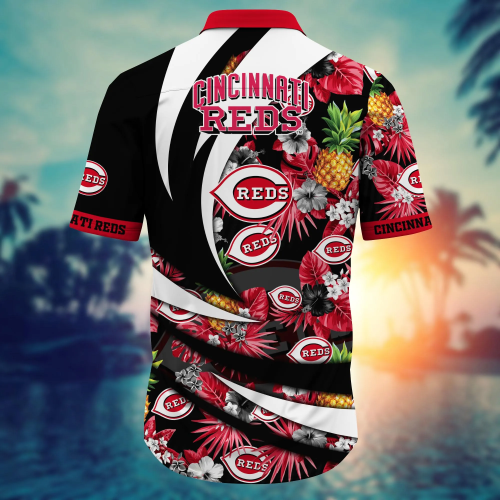 Cincinnati Reds MLB Flower Hawaii Shirt & Tshirt: Perfect Summer Football Gift for Fans