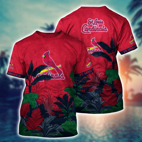 St Louis Cardinals MLB Flower Hawaii Shirt & Tshirt – Perfect Summer Football Gift for Fans