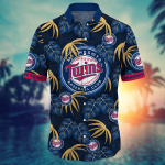 Minnesota Twins MLB Flower Hawaii Shirt & Tshirt: Summer Football Shirts Gift for Fans Minnesota Twins MLB Flower Hawaii Shirt & Tshirt: Summer Football Shirts Gift for Fans