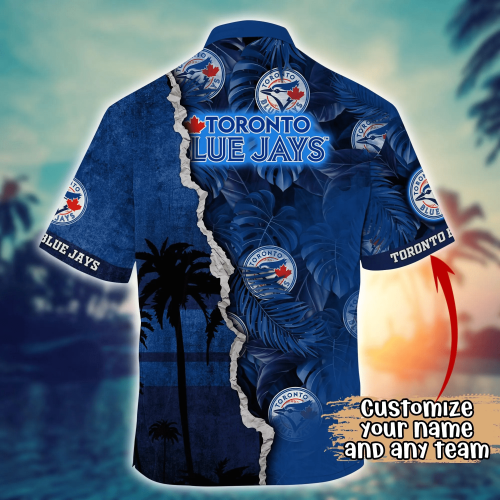 Toronto Blue Jays MLB Hawaiian Shirt and T-Shirt Set – Perfect Summer Gift for Fans