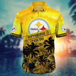 Pittsburgh Steelers NFL Flower Hawaii Shirt And Tshirt For Fans, Summer Football Shirts Gift