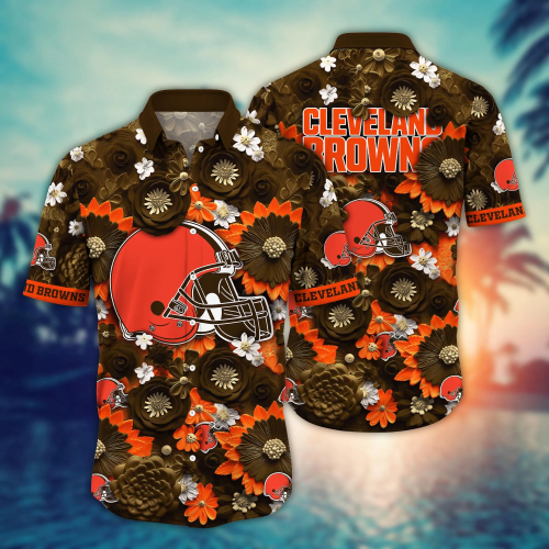 Cleveland Browns NFL Hawaiian Shirt Trending For This Summer Customize Shirt Any Team Gift