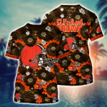 Cleveland Browns NFL Hawaiian Shirt Trending For This Summer Customize Shirt Any Team Gift