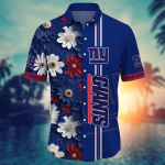 New York Giants NFL Flower Hawaii Shirt And Tshirt For Fans, Summer Football Shirts Gift