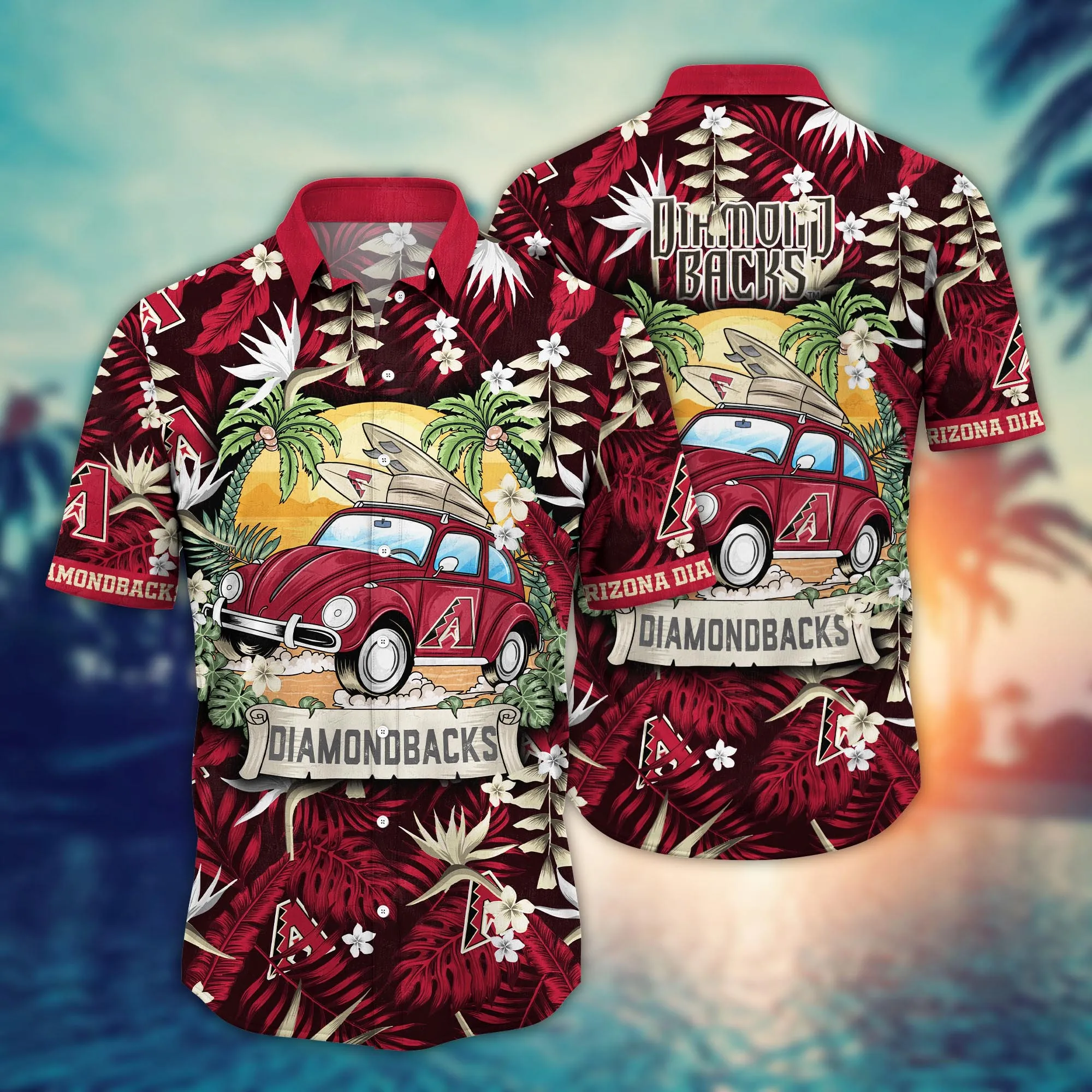 Arizona Diamondbacks MLB Flower Hawaii Shirt & Tshirt: Summer Football Shirts Gift Arizona Diamondbacks MLB Flower Hawaii Shirt & Tshirt: Summer Football Shirts Gift