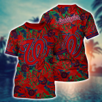 Washington Nationals MLB Hawaiian Shirt & Tshirt: Summer Football Fan Gift