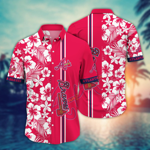 Atlanta Braves MLB Flower Hawaii Shirt & Tshirt: Summer Football Fan Gift