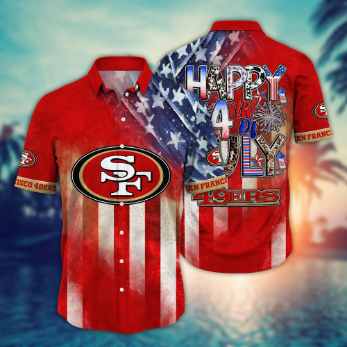 San Francisco 49ers NFL Hawaii Shirt Independence Day, Summer Shirts Gift