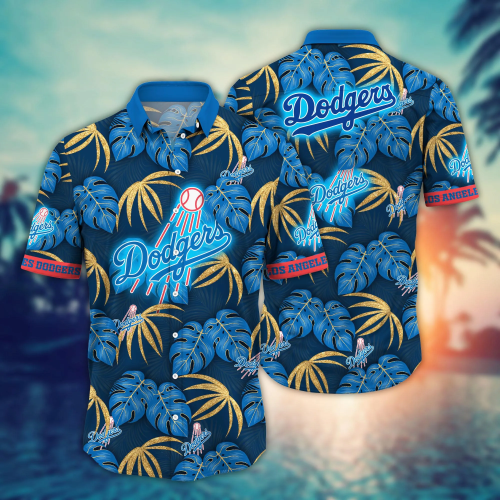 Los Angeles Dodgers MLB Flower Hawaii Shirt & Tshirt: Summer Football Fan Gift